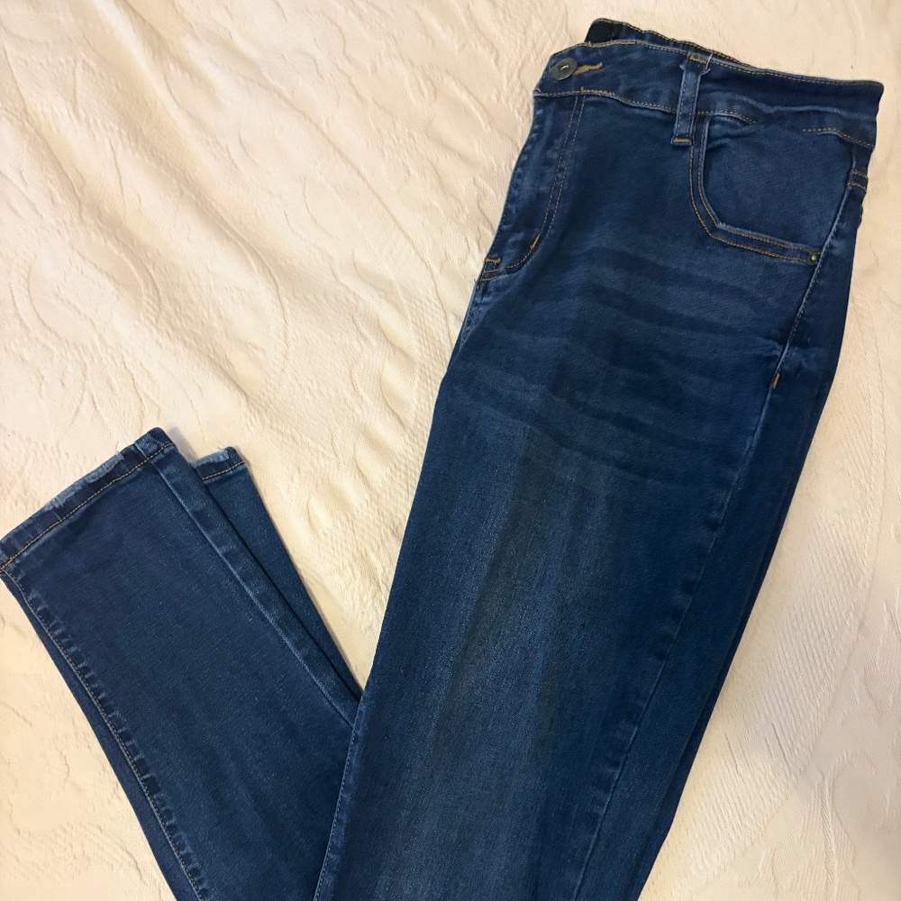 Lucky and blessed jeans